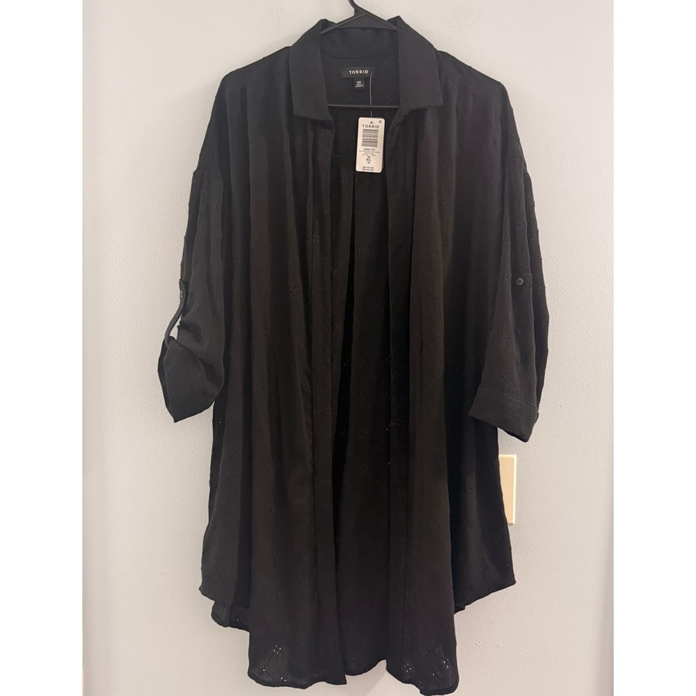 Torrid Women's Embroidered Kimono